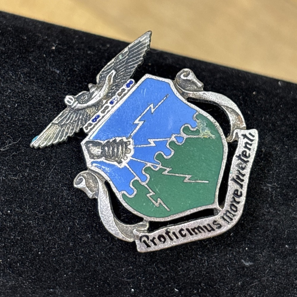 Vintage N.S. Meyer Air Corps Tactical School ACTS DUI Insignia Pin Pre WWII